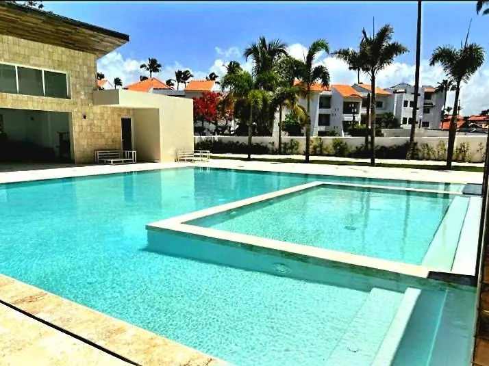 Un Paraiso Con Vista Al Mar Y Piscina Punta Cana Apartamento